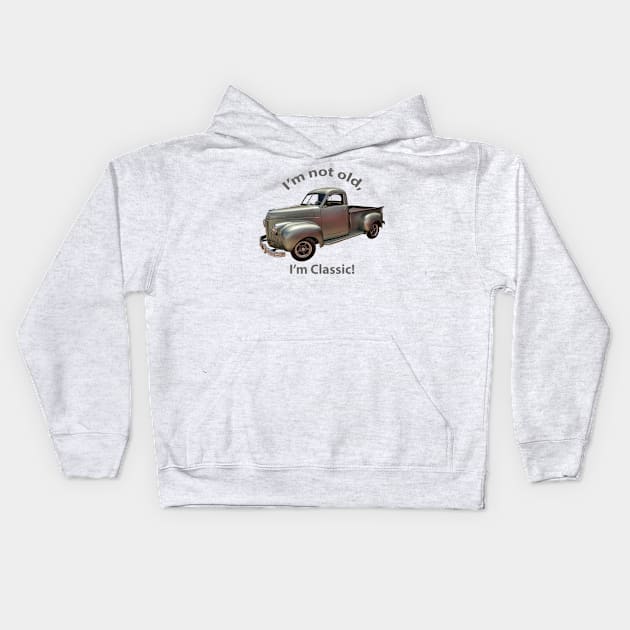 1948 Studebaker Pickup Kids Hoodie by mtbearded1